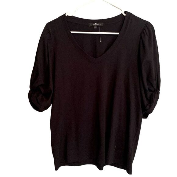 7 for all Mankind 3/4 sleeve shirt. Size M - Picture 1 of 6